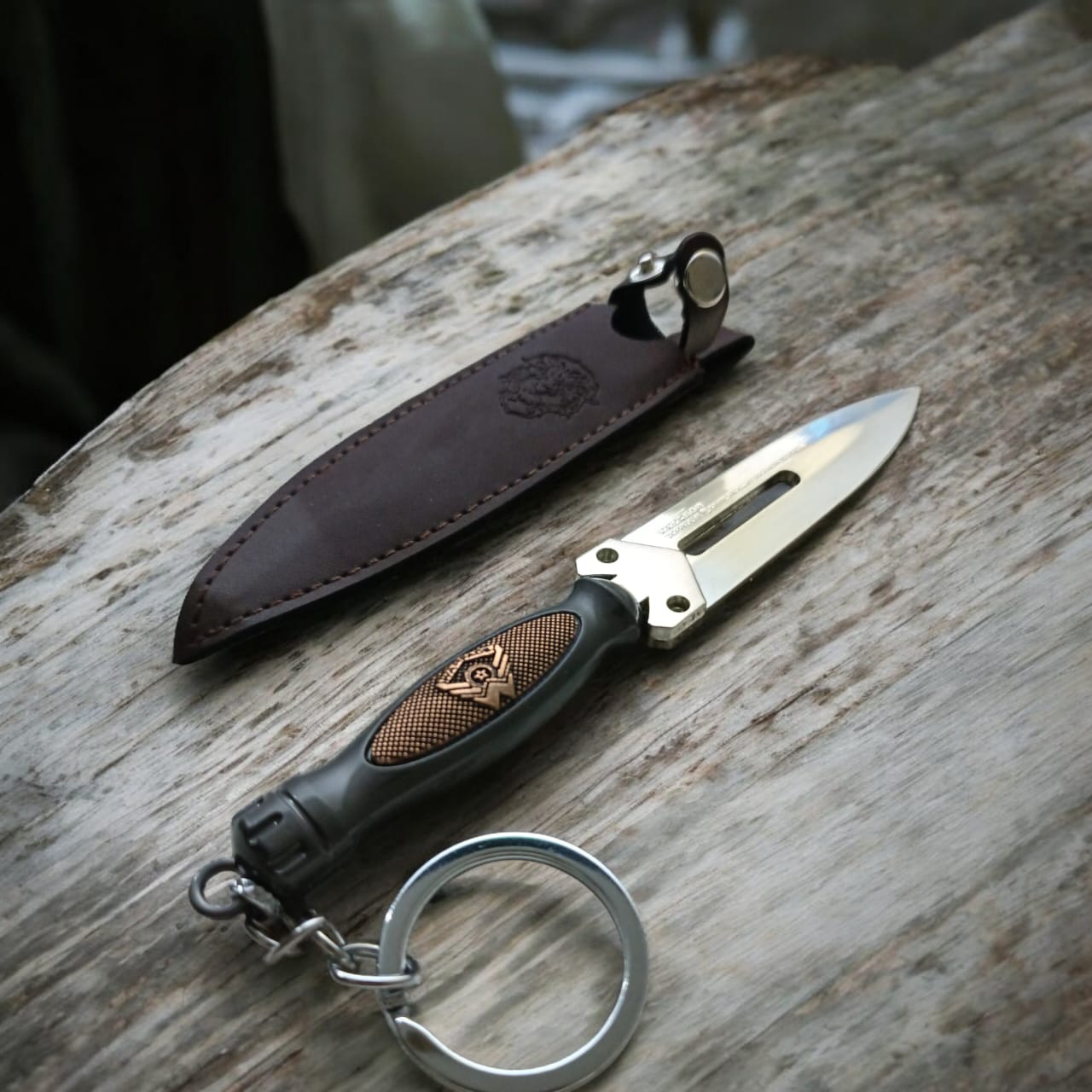 Tactical Knife Keychain - Perfect Keyring for PUBG Fans & Action Game Enthusiasts | Unique Gift Idea with Blunt Edges for Bike, Car, Home, or Office (Copy) (Copy)