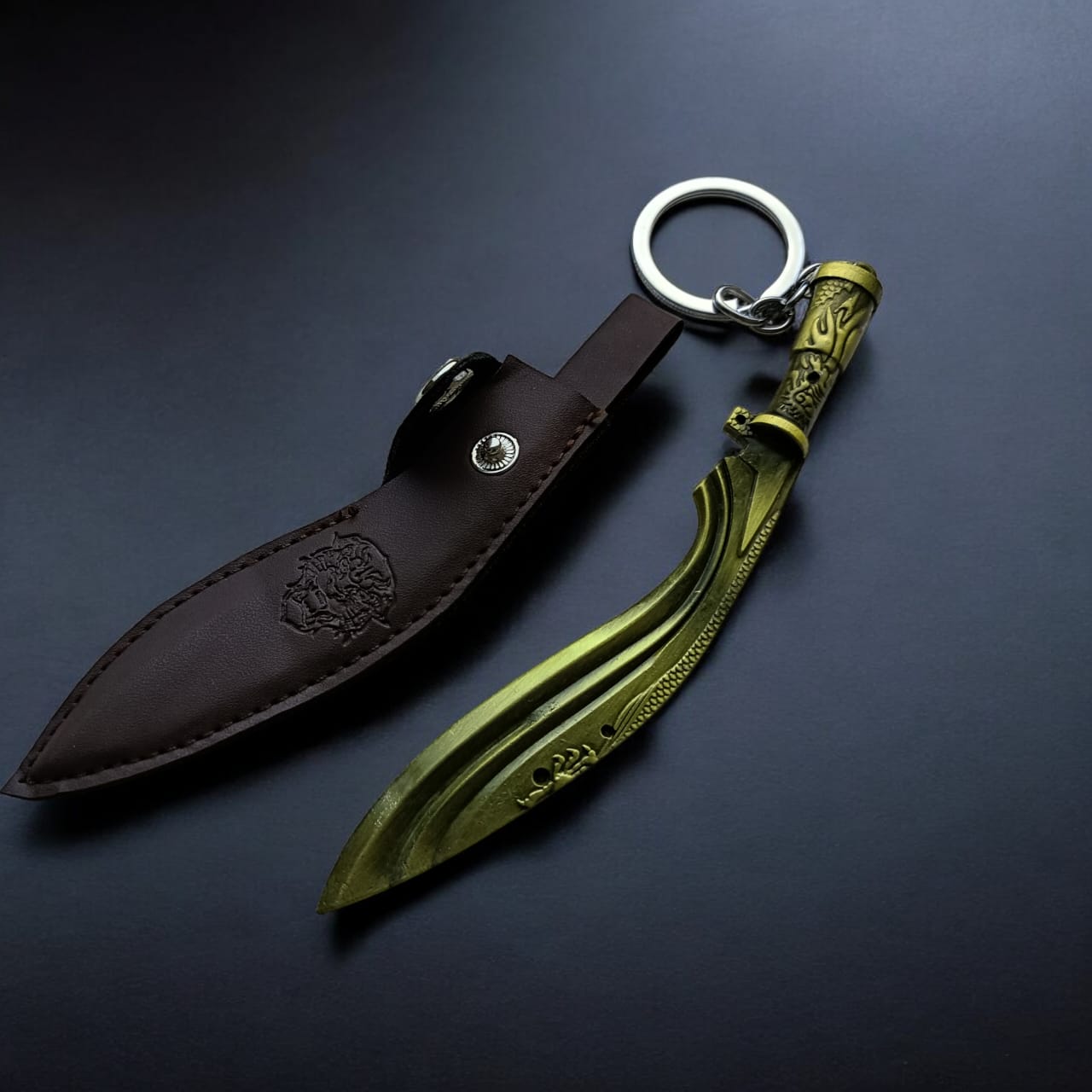 PUBG Inspired Knife Keychain - Kilpan Tactical Keyring for Gamers & Collectors